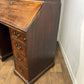 Georgian Mahogany Kneehole Bureau Bookcase
