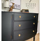 Stunning half moon sideboard ANY COLOUR AVAILABLE