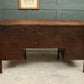 Vintage Mahogany Pedestal Desk - Kneehole - With Drawers
