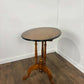 Victorian Mahogany Oval Tip Top Tripod Table (Top Secured in Fixed Position)