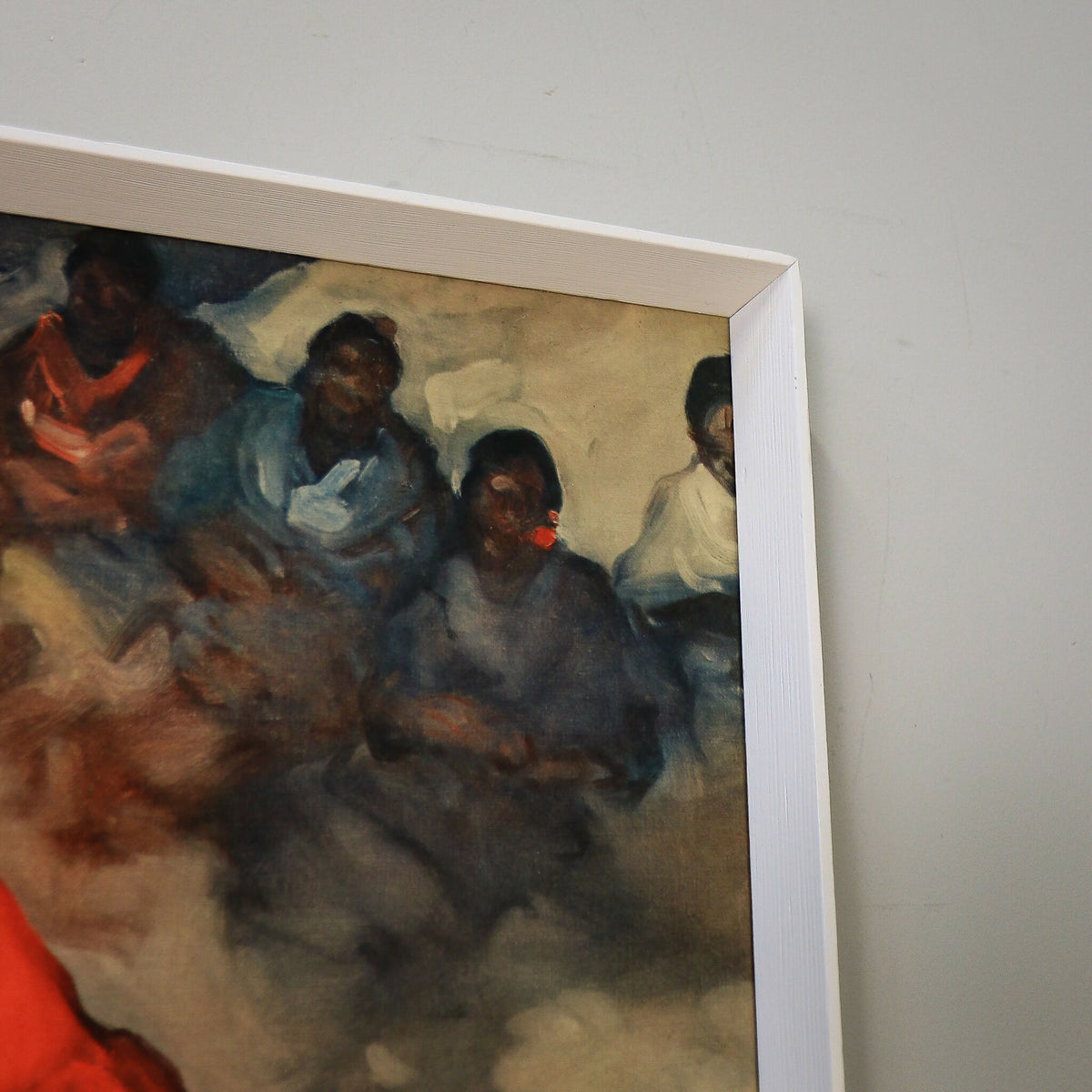 The Fire Dance, by Francisco Rodriguez Sanchez Clemente Mid Century Red Dress