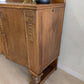 1930s Art Deco Quarter-Sawn Oak Sideboard Drinks Cabinet