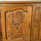 Cabinet Vintage French Louis XIV Style Oak Sideboard Carved Cupboard LOT 6266