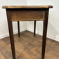Vintage Oak Rustic Table With Drawer
