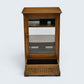 Ercol Hi Fi Cabinet Winchester Model 961 Glass Door Golden Dawn FREE UK Delivery
