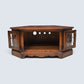 Old Charm TV Stand/Video Cabinet Tudor Brown Model 2084 FREE UK Delivery*