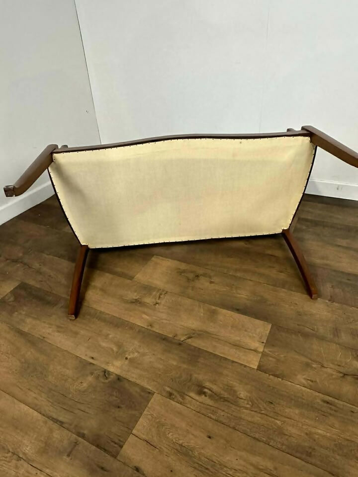 Edwardian Mahogany Window Seat