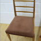 vintage dining chairs X4 teak McIntosh danish mid century DELIVERY