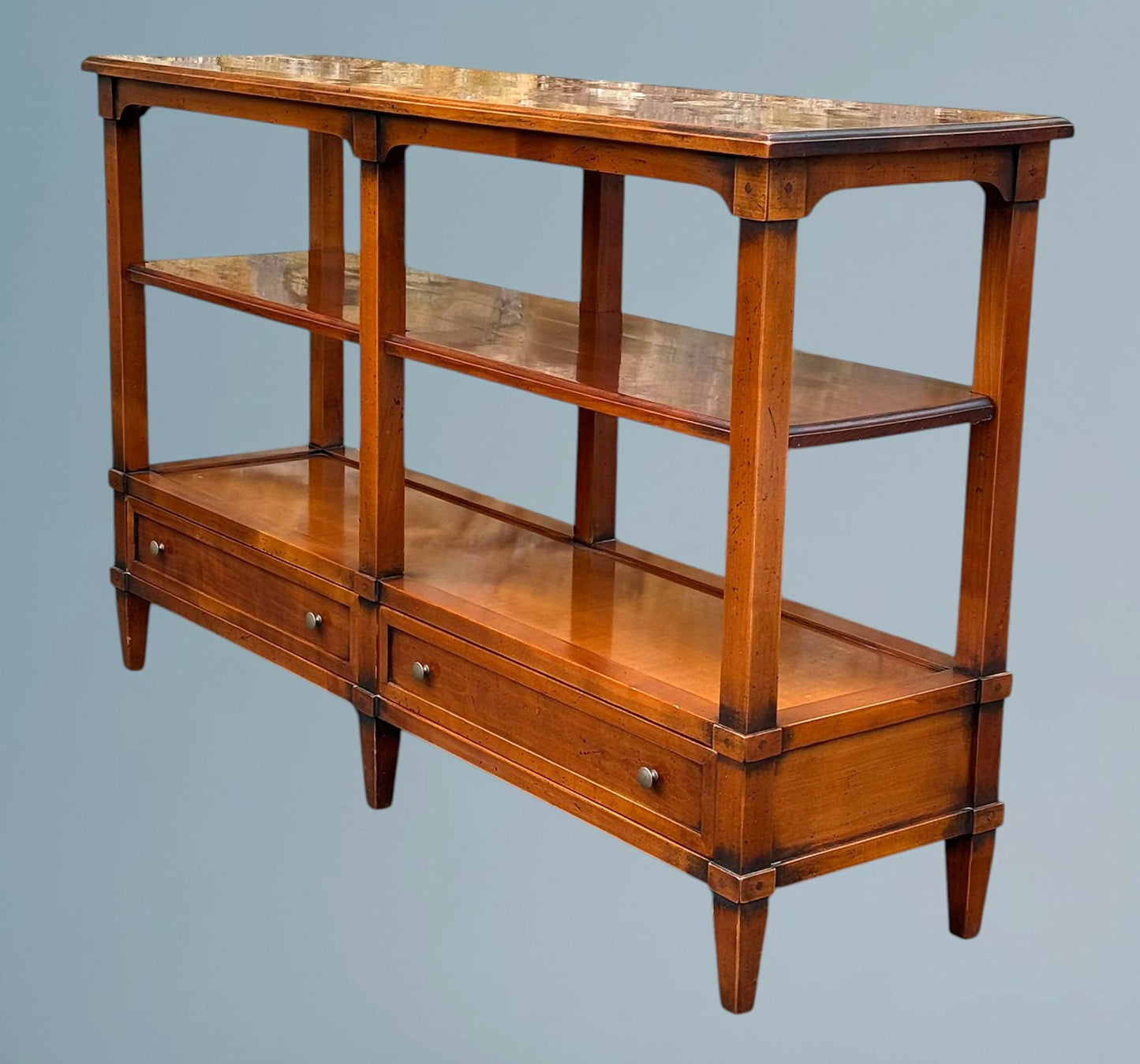 Good Quality French Cherry Bookcase