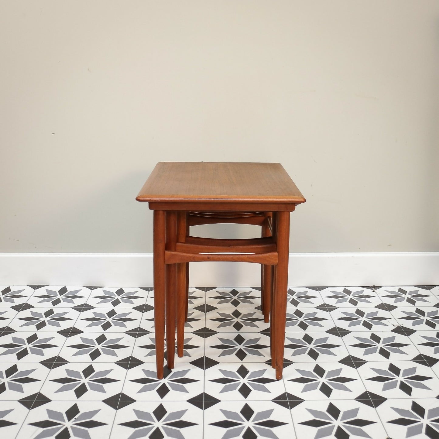 Kai Kristiansen Mimi set for Skovmand & Andersen Vintage Nest of Tables in Teak