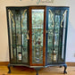 Large Blue Vintage Drinks Display Cabinet