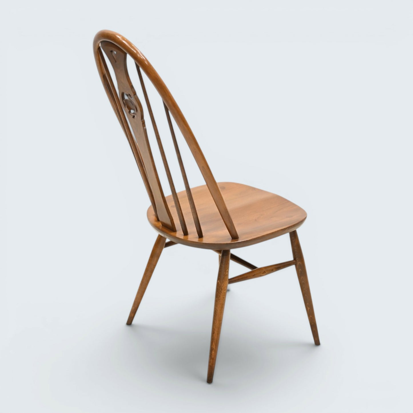 6 Ercol Swan Bow Back Dining Chairs Golden Dawn Finish FREE UK Delivery*