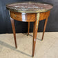 French Oval Lamp Table