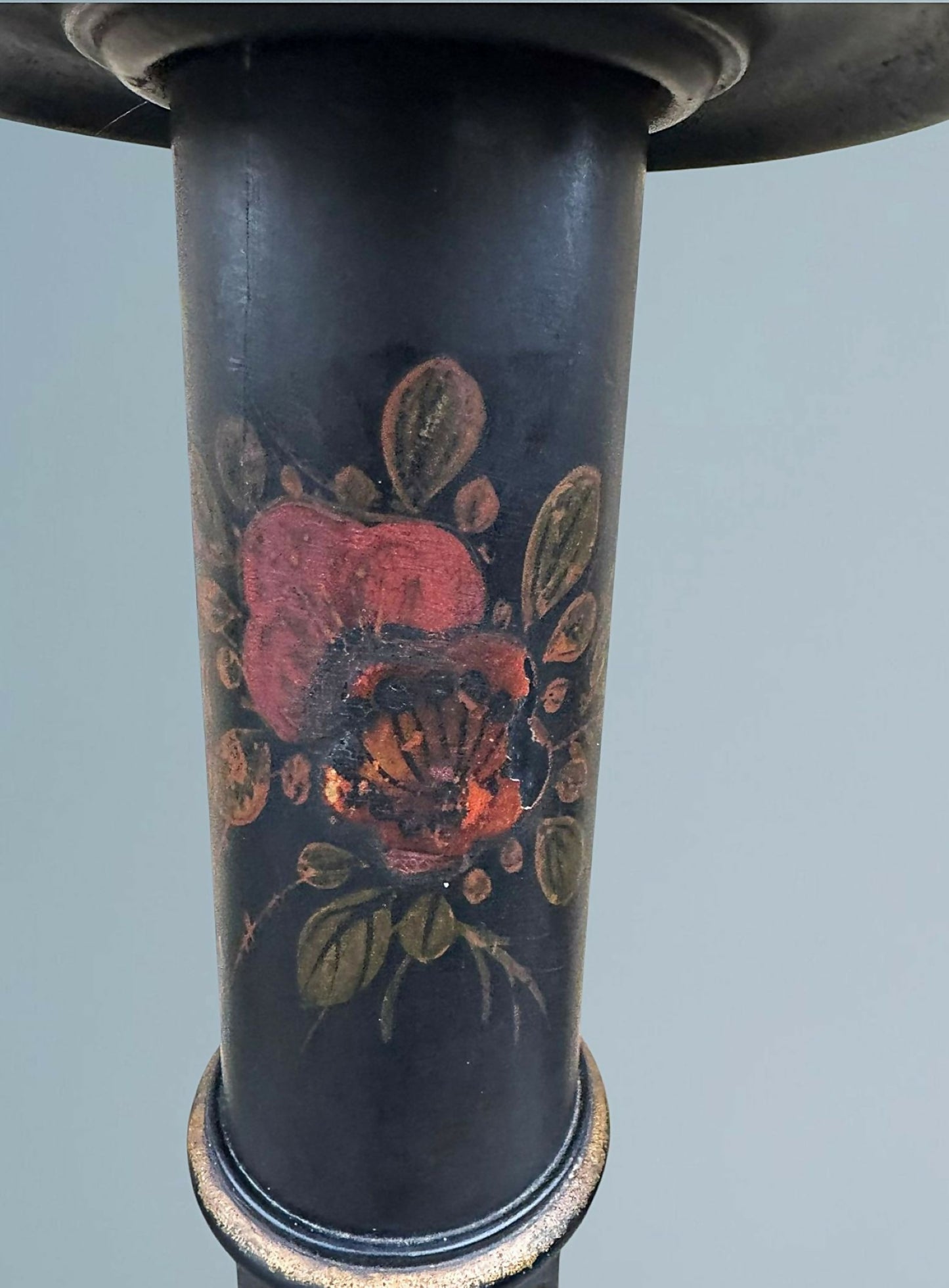 Lacquered Chinoiserie Standard Lamp