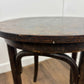 Vintage Small Circular Oak Bentwood Side Table