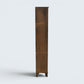 Corner Display Cabinet Carved Cupboard & Open Shelves by Jaycee FREE UK Delivery