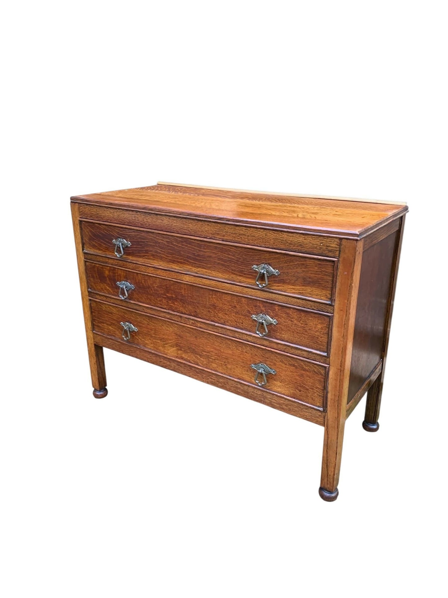 Art Deco period Oak chest of drawers.