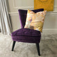 MCM Cocktail Chair. Plush Top Quality Cotton Velvet. Restored and Reupholstered.