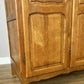 Wardrobe Vintage French Louis XVI Style Oak Four Door Carved Armoire LOT 6533