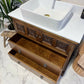 Traditional Bathroom Vintage Vanity Unit With Tap - Henry VII
