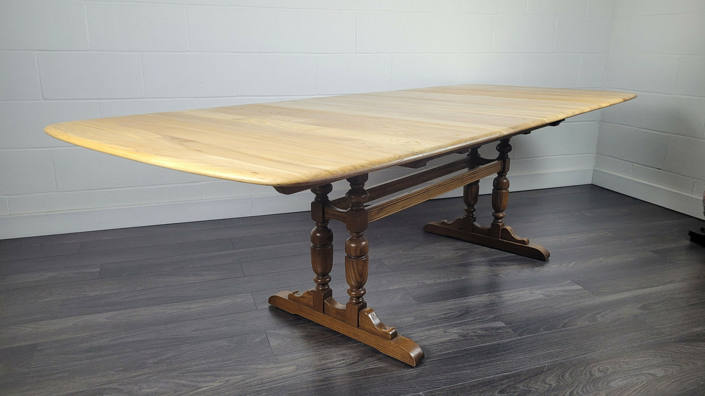 Ercol Grand Refectory Dining Table, 1990s