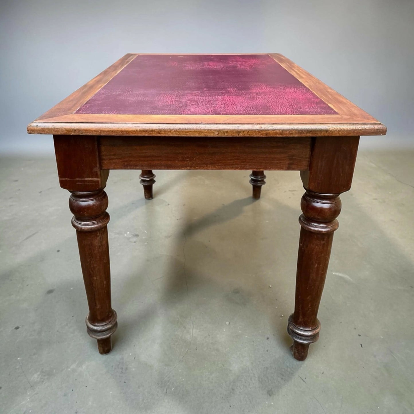 Vintage Mahogany desk Institute of Directors Pall Mall