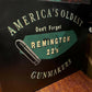 Vintage Set Of Shop Drawers. Advertising Cabinet. Remington Shop Counter Cabinet.
