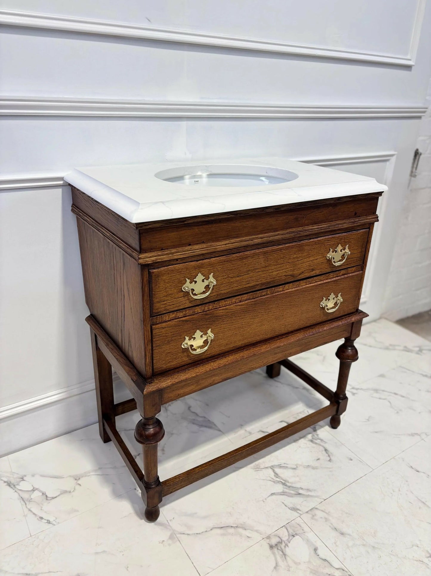 Bathroom Vanity Unit Made to Order Vanity Unit Custom Made Bathroom Furniture Antique Traditional Bathroom Washstand Basin Unit