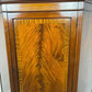Edwardian Flame Mahogany Inlaid Freestanding Corner Cabinet