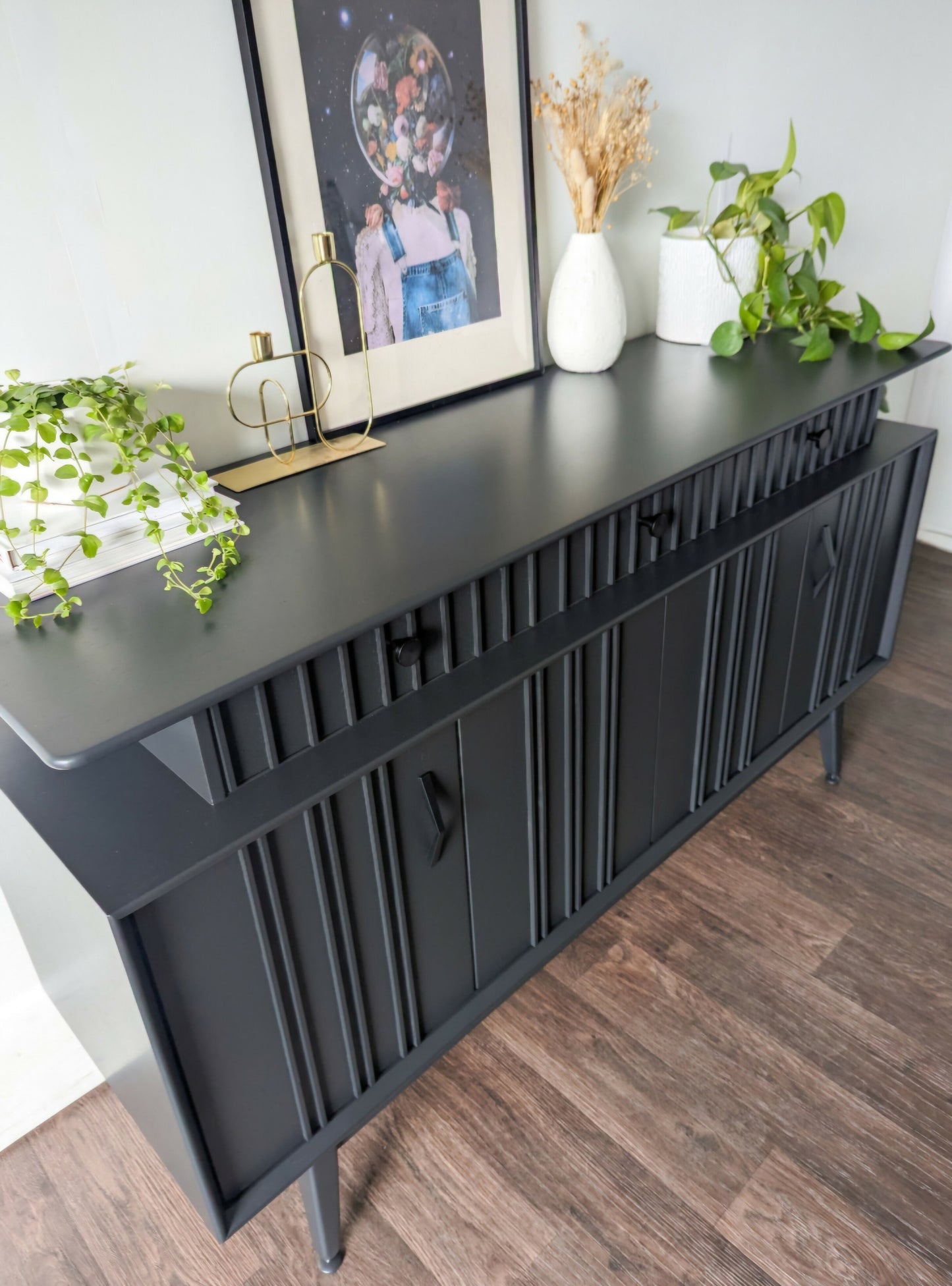 Mid Century Modern G-Plan Librenza Sideboard in Black