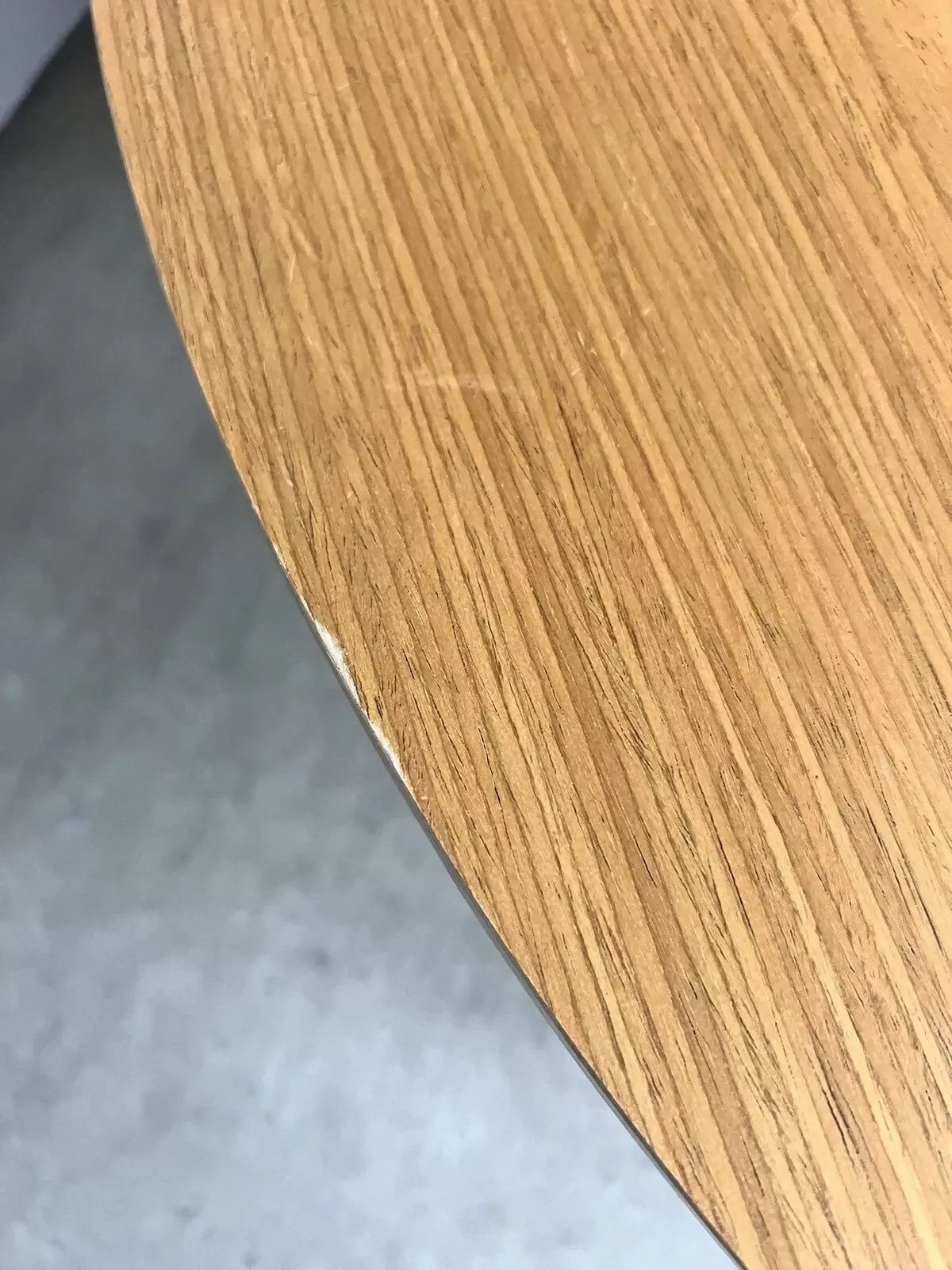 Vintage Mid Century Drop Leaf Oak Effect Extending Dining Table Danish Retro R655