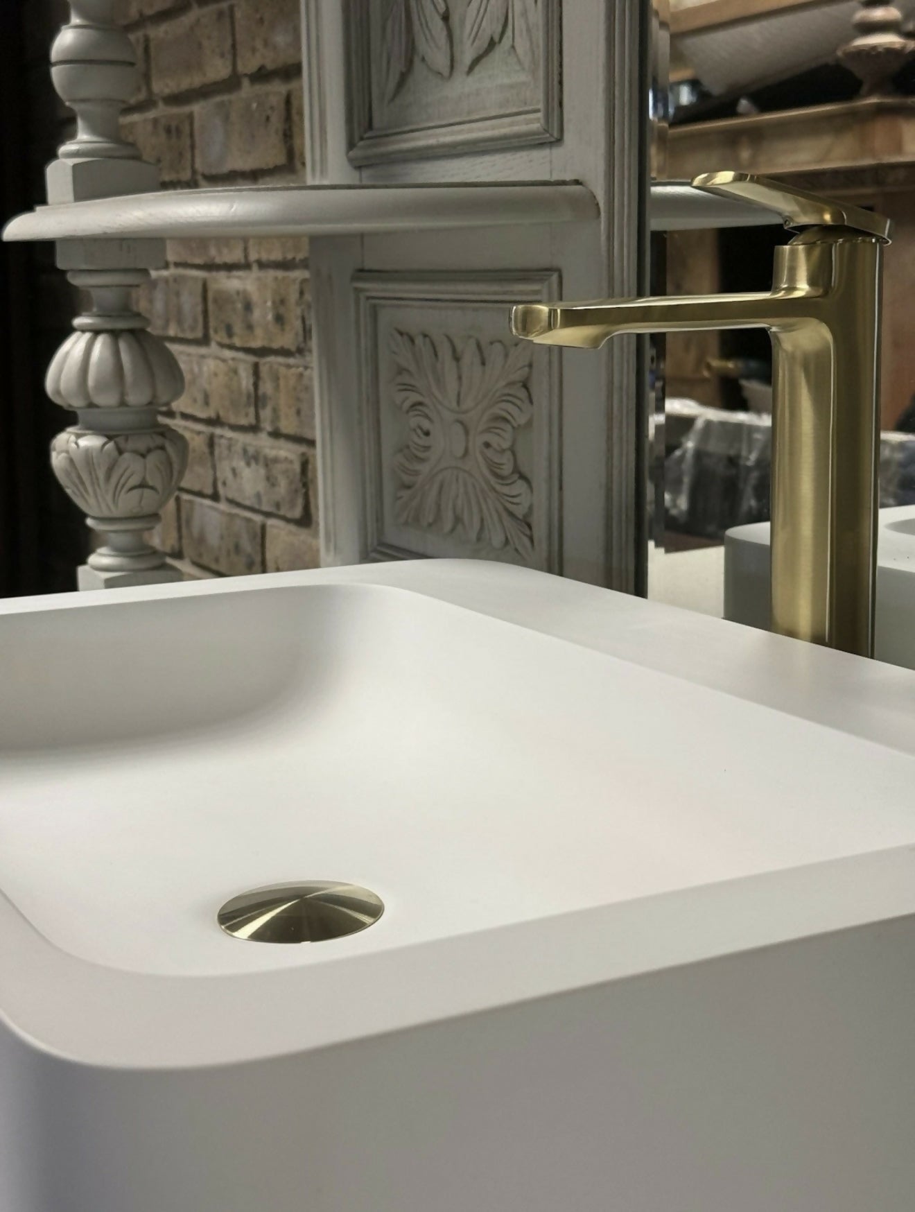 Victorian Sideboard/Bathroom Vanity Unit