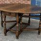 Titchmarsh & Goodwin Antique Style Oak Dropleaf Gateleg Dining Table Rl 42