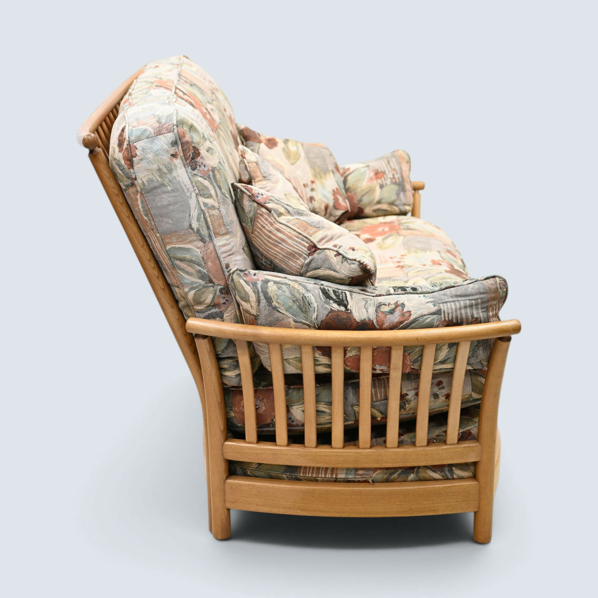 Ercol Renaissance 2 Seater Sofa Original Upholstery #1068/2 FREE UK Delivery