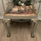 Bespoke Royal Parakeets piano stool