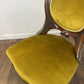 Victorian Spoon Back Upholstered Nursing Chair