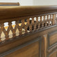 Bed Vintage French Super King Size Sleigh Bed Frame 180x200cm Headboard LOT 6409