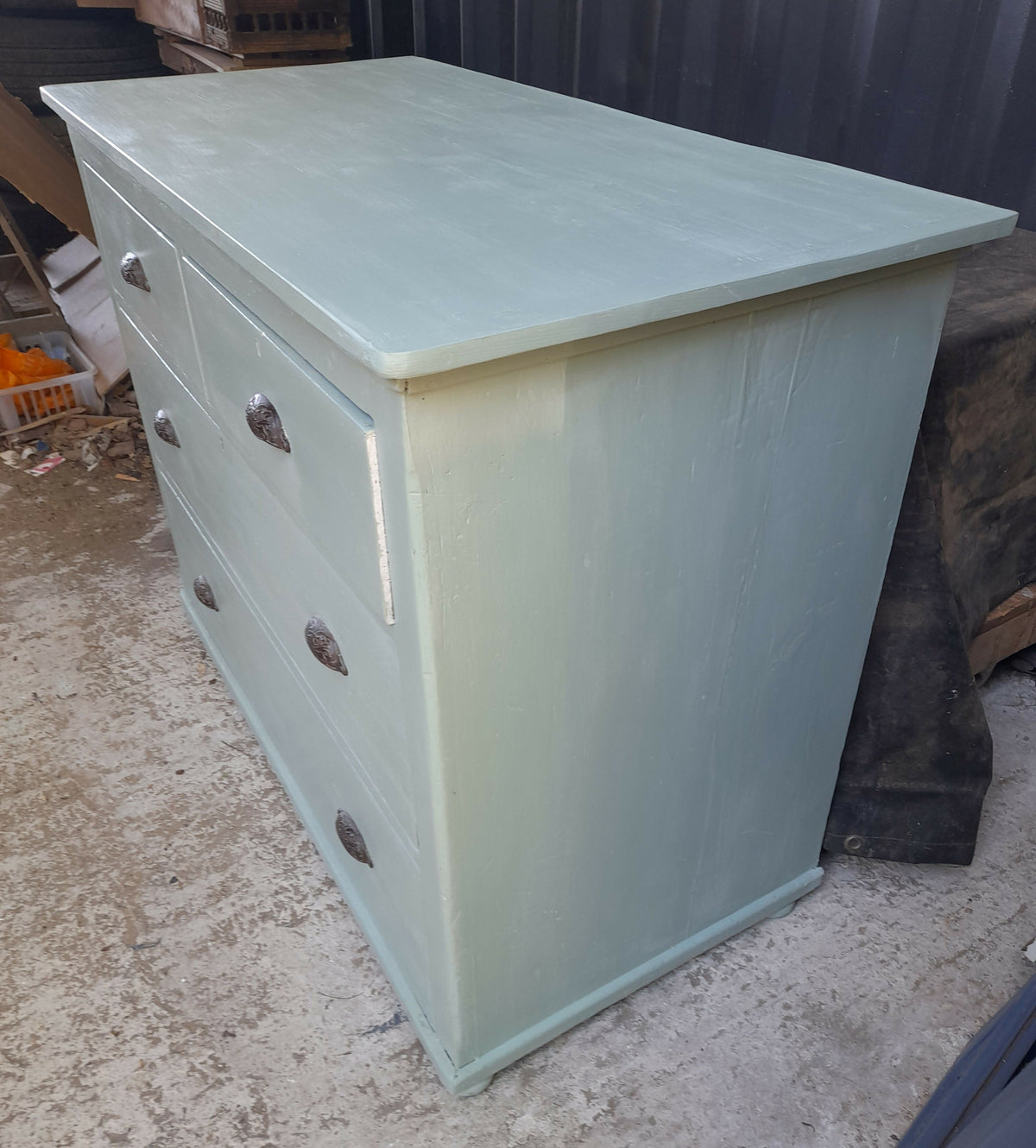 Large Victorian Pine Chest of Drawers
