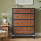Tall Boy Vintage Chest of drawers refurbished