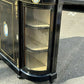 Victorian French Empire Credenza With French Porcelain Plaques.