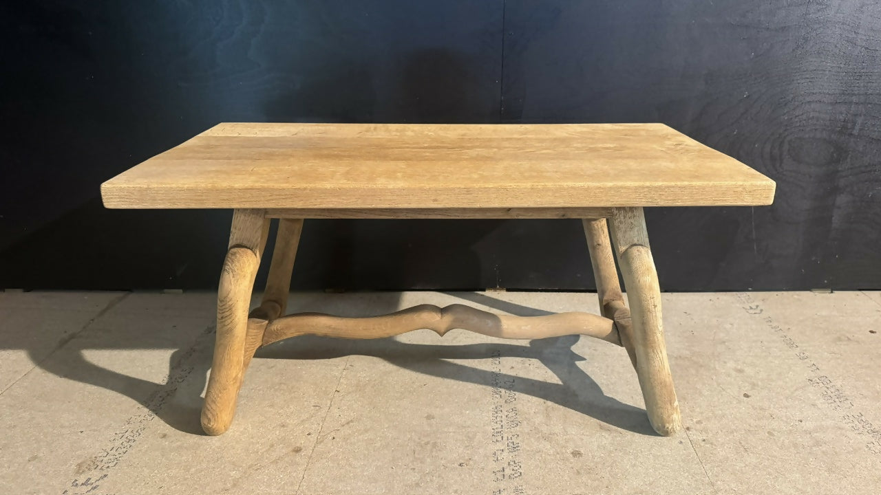 French Bleached Oak Coffee Table