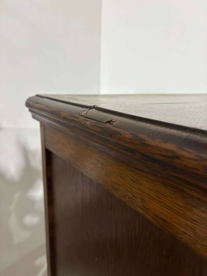 Vintage Oak Cabriole Leg Sideboard