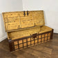 Very Large Bleached Rustic Indian Trunk / Coffee Table