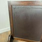 Vintage oak Framed Floral Tapestry Fire Screen
