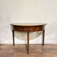 Antique Mahogany D End Tableb