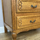Chest of Drawers Vintage French Louis Oak 3 Drawers Carved Cabinet LOT 6254