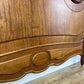 Footboard Antique French Style Walnut Double Bed Carved Footboard LOT 6447