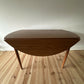 Schreiber Mid Century Drop Leaf Dining Table Vintage