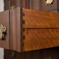Upcycled Vintage Chest of Drawers | Black & Walnut | South African Furniture
