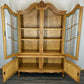 Bookcase Vintage French Louis XIV Style Display Cabinet Sideboard LOT 4479